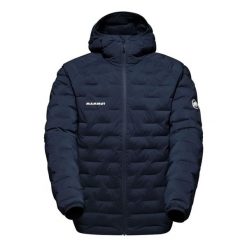 Kurtka uniwersalna męska Mammut Sander. Niebieskie kurtki męskie Mammut, na zimę, m, bez wzorów, z materiału, klasyczne, z kapturem. Za 1,000.04 zł.