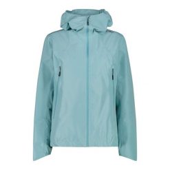 Kurtka trekkingowa damska CMP 36Z6176E555. Niebieskie kurtki sportowe damskie CMP, l, bez wzorów, z materiału, bez ramiączek, z kapturem, trekkingowe. Za 497.00 zł.