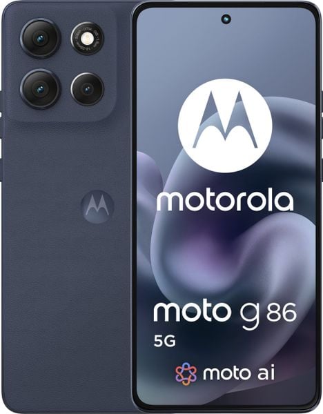 Smartfon Motorola Moto G86 5G 12/256GB Niebieski (PB8X0032PL). Niebieskie smartfony Motorola. Za 1,140.31 zł.