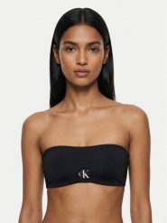 Calvin Klein Swimwear Góra od bikini LV00Q61101 Czarny. Czarne bikini Calvin Klein Swimwear, xs, bez wzorów, z syntetyku. Za 229.99 zł.