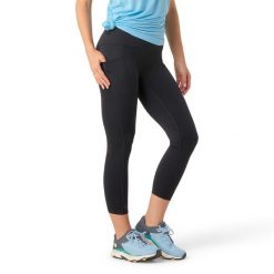 Legginsy sportowe damskie Smartwool Active 7/8. Czarne legginsy sportowe damskie Smartwool, xs, bez wzorów. Za 199.99 zł.
