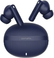 4smarts TWS Bluetooth Kopfhörer SkyBuds Pro ANC, navy blau. Niebieskie słuchawki bezprzewodowe 4smarts. Za 75.44 zł.