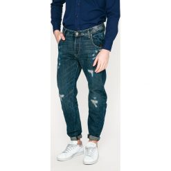 G-Star Raw - Jeansy Arc. Niebieskie jeansy męskie G-Star Raw, z bawełny, retro. W wyprzedaży za 229.90 zł.