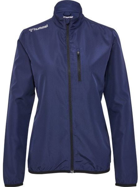 Damska bluza dresowa Hummel. Niebieskie bluzy damskie Hummel, s, bez wzorów, z dresówki, eleganckie, bez ramiączek, bez kaptura. Za 119.50 zł.