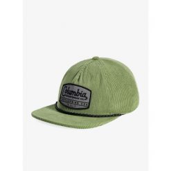 Czapka z daszkiem Columbia Packsaddle Corduroy Snap Back - canteen/csc tracks. Zielone czapki damskie Columbia, bez wzorów, sportowe. Za 96.99 zł.
