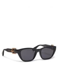 MOSCHINO Okulary przeciwsłoneczne MOS130/S 205412 80755IR Czarny. Czarne okulary przeciwsłoneczne damskie MOSCHINO. Za 659.99 zł.