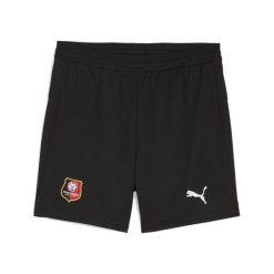 Młodzieżowe szorty Stade Rennais FC 25/26 PUMA Black. Czarna szorty damskie Puma, bez wzorów, młodzieżowe. Za 179.00 zł.