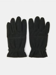 Sportowe rękawiczki Touch Screen - czarny. Czarne rękawiczki męskie Sinsay, bez wzorów. Za 19.99 zł.