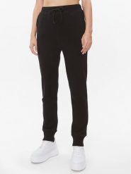 TWINSET Spodnie dresowe 232TT2371 Czarny Regular Fit. Czarne spodnie dresowe damskie Twinset, bez wzorów, z bawełny. Za 599.99 zł.