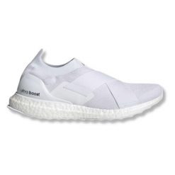 Buty do chodzenia damskie Adidas Ultraboost Slip On Dna. Białe obuwie sportowe damskie Adidas, bez wzorów, bez zapięcia, do biegania. Za 452.00 zł.