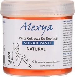 Alexya Sugar Paste Pasta Cukrowa Do Depilacji Natural 300g. Depilatory Gron Balance. Za 22.04 zł.