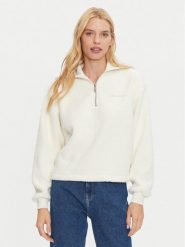 Calvin Klein Jeans Bluza J20J224180 Écru Relaxed Fit. Bluzy damskie Calvin Klein Jeans, xl, bez wzorów, z jeansu, bez ramiączek, bez kaptura. Za 599.99 zł.