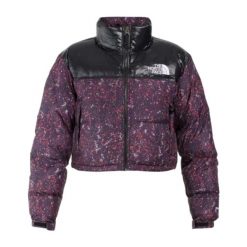 Kurtka turystyczna damska The North Face Nuptse Short. Czarne kurtki sportowe damskie The North Face, l, bez wzorów, z nylonu, bez ramiączek, bez kaptura. Za 837.00 zł.