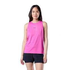 Damski tank top Rossignol Active. Czerwone topy damskie Rossignol, bez wzorów, bez kołnierzyka, bez ramiączek. Za 292.00 zł.
