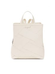 Desigual Plecak 26SAKP29 Biały. Białe plecaki damskie Desigual, bez wzorów, ze skóry. Za 379.99 zł.