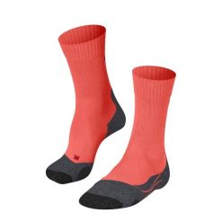 Skarpetki damskie Falke TK2 Explore. Brązowe skarpetki damskie Falke, bez wzorów, z elastanu. Za 161.50 zł.