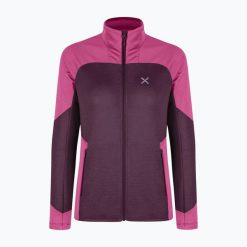 Bluza damska Montura Rise Maglia. Czerwone bluzy damskie MONTURA, bez wzorów, sportowe, bez ramiączek, bez kaptura. Za 419.99 zł.