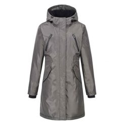 Parka dla kobiet Imperial Riding Jolly. Szare parki damskie IMPERIAL RIDING, bez wzorów, bez kaptura. W wyprzedaży za 684.50 zł.