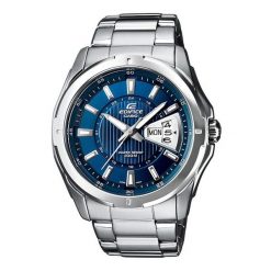 Zegarek Casio. Szare zegarki męskie Casio, bez wzorów, srebrne. Za 399.99 zł.