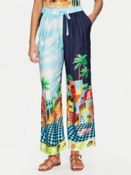 Seafolly Spodnie materiałowe Cuba 55441-PA Kolorowy Relaxed Fit. Spodnie materiałowe damskie Seafolly, bez wzorów, z materiału. Za 319.99 zł.