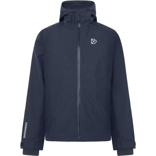 Kurtka z kapturem Didriksons Trien. Niebieskie kurtki męskie Didriksons, bez wzorów, z puchu, bez ramiączek, z kapturem, trekkingowe. W wyprzedaży za 661.35 zł.