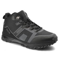 Czarne Trekkingi Big Star Ocieplane Buty Męskie. Czarne botki męskie BIG STAR, na zimę, bez wzorów, ze skóry ekologicznej, retro, bez obcasa, bez zapięcia. Za 229.00 zł.