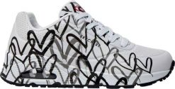Skechers Buty damskie Skechers UNO SPREAD THE LOVE (155507-WBGY) 39. Obuwie sportowe damskie Skechers, bez wzorów, bez zapięcia. Za 312.90 zł.