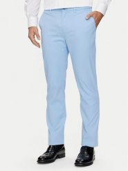 Tommy Hilfiger Chinosy Denton MW0MW25964 Błękitny Straight Fit. Niebieskie eleganckie spodnie męskie Tommy Hilfiger, bez wzorów, z bawełny. Za 479.99 zł.