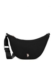U.S. Polo Assn. Torebka BIUXT8404WIP Czarny. Czarne listonoszki damskie U.S. Polo Assn., bez wzorów, z materiału, bez dodatków. Za 269.99 zł.
