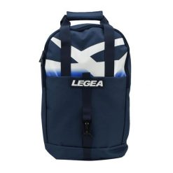 Plecak sportowy podróżny NIHAT 40x30x15 cm. Czarne plecaki męskie Legea, bez wzorów, z materiału, sportowe. Za 92.00 zł.