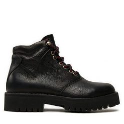 Trapery Fracap. Czarne trapery damskie Fracap, bez zapięcia. Za 1,399.00 zł.