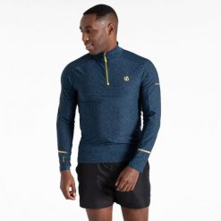 Bluza sportowa męska Powet Up II z suwakiem termiczna. Niebieskie bluzy sportowe męskie Dare 2B, m, bez wzorów, z polaru, bez kaptura, trekkingowe. W wyprzedaży za 217.00 zł.