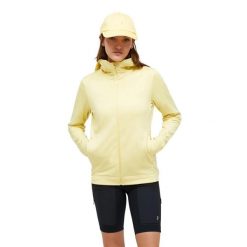 Bluza Peak Performance damska Rider Tech Zip Hood żółta - M. Żółte bluzy damskie Peak Performance, m, bez wzorów, bez ramiączek, bez kaptura. W wyprzedaży za 619.00 zł.