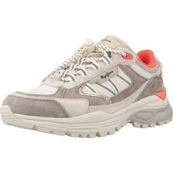 Buty PEPE JEANS DARREN TREK W Beżowy. Brązowe obuwie trekkingowe damskie Pepe Jeans, z jeansu, bez zapięcia. Za 488.84 zł.
