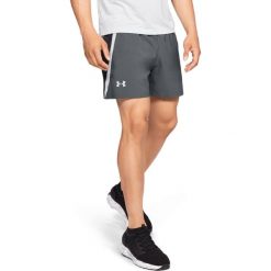 Under Armour Launch SW 5'' Szorty Szary. Szare szorty męskie Under Armour, bez wzorów, z materiału. Za 188.95 zł.
