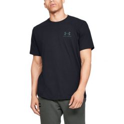 Under Armour Sportstyle LC Koszulka Czarny. Czarne t-shirty męskie Under Armour, l, bez wzorów, z bawełny, bez kołnierzyka, bez ramiączek. Za 119.95 zł.