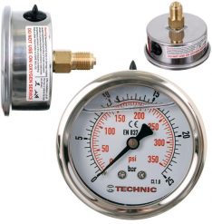 Fluke Manometr Glicerynowy Ciśnieniomierz Zegar 63mm 0-25 bar Gwint 1/4 Tylny. Ciśnieniomierze Fluke. Za 32.93 zł.