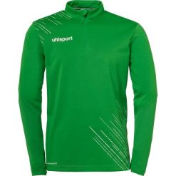 Top treningowy 1/4 zip Uhlsport Score 26. Białe bluzy męskie Uhlsport, bez wzorów, sportowe, bez ramiączek, bez kaptura. Za 212.50 zł.