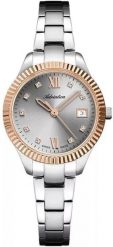 Zegarek damski Adriatica A3820.R1R7Q CYRKONIE srebrny. Szare zegarki damskie Adriatica, srebrne. Za 930.00 zł.