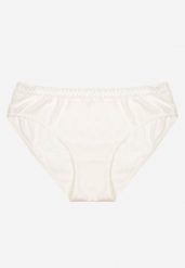 Białe Majtki Typu Figi z Bawełny Zelvisa. Białe majtki damskie Born2be, z bawełny. Za 4.99 zł.