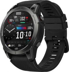 Smartwatch Zeblaze Stratos 3 Czarny (Stratos 3 Black). Czarne zegarki smartwatch Zeblaze, bez wzorów. Za 249.00 zł.