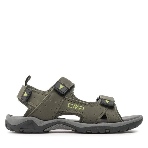 Sandały CMP. Zielone buty sportowe męskie CMP, bez wzorów, bez obcasa, bez zapięcia. Za 289.99 zł.