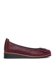 Lasocki Baleriny CEO-RST-TOMBA-29 Bordowy. Czerwone balerinki damskie Lasocki, bez wzorów, z materiału, bez obcasa, bez zapięcia. Za 169.99 zł.