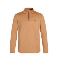 Sweter 1/4 zip Protest Will. Brązowe swetry męskie Protest, na zimę, bez wzorów, sportowe, bez kołnierzyka, bez ramiączek. Za 186.97 zł.