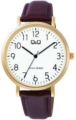 Zegarek Q&Q C34A-008P męski klasyczny biała tarcza cyfry . Białe zegarki męskie Q&Q, bez wzorów. Za 119.00 zł.