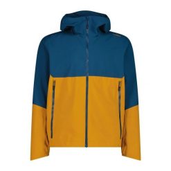 Kurtka wodoodporna z kapturem CMP Unlimitech 2-Layer. Brązowe kurtki męskie CMP, xl, bez wzorów, z kapturem. Za 389.95 zł.