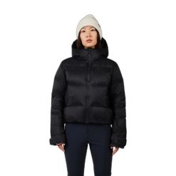 Damska kurtka narciarska Rossignol Daille. Czarne kurtki sportowe damskie Rossignol, bez wzorów, bez ramiączek, bez kaptura, narciarskie. Za 2,503.00 zł.