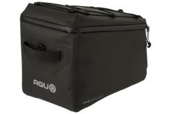 Torba rowerowa Shelter MIK 2.0 wodoodporna czarna. Czarne torby na ramię męskie AGU, z materiału, na ramię. Za 497.25 zł.