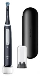Szczoteczka magnetyczna Oral-B iO 4N czarny. Czarne szczoteczki elektryczne Oral-B. Za 349.00 zł.