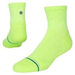 Skarpety biegowe Stance Run Light Quarter. Żółte skarpetki damskie Stance, bez wzorów. Za 49.99 zł.